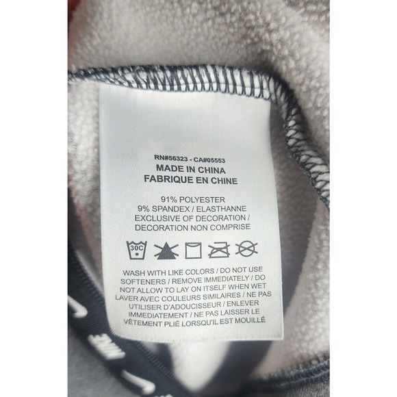 Nike Therma Funnel Neck Sweater Pullover Gray Women's Size L BV5206-011 - Picture 8 of 9